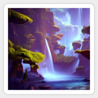 Secret Waterfalls Sticker